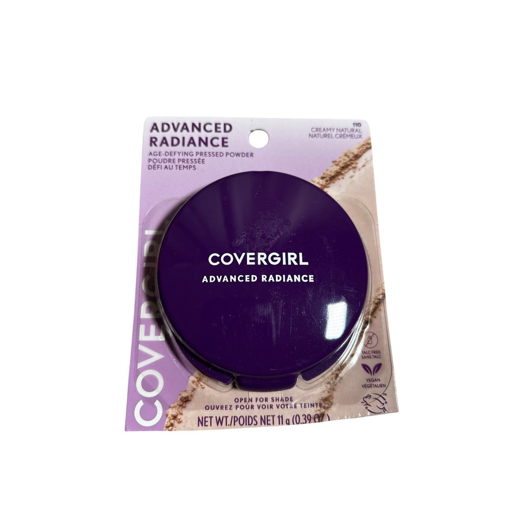 NEW Covergirl Advanced Radiance Age-Defying Pressed Powder 110 Creamy Natural
